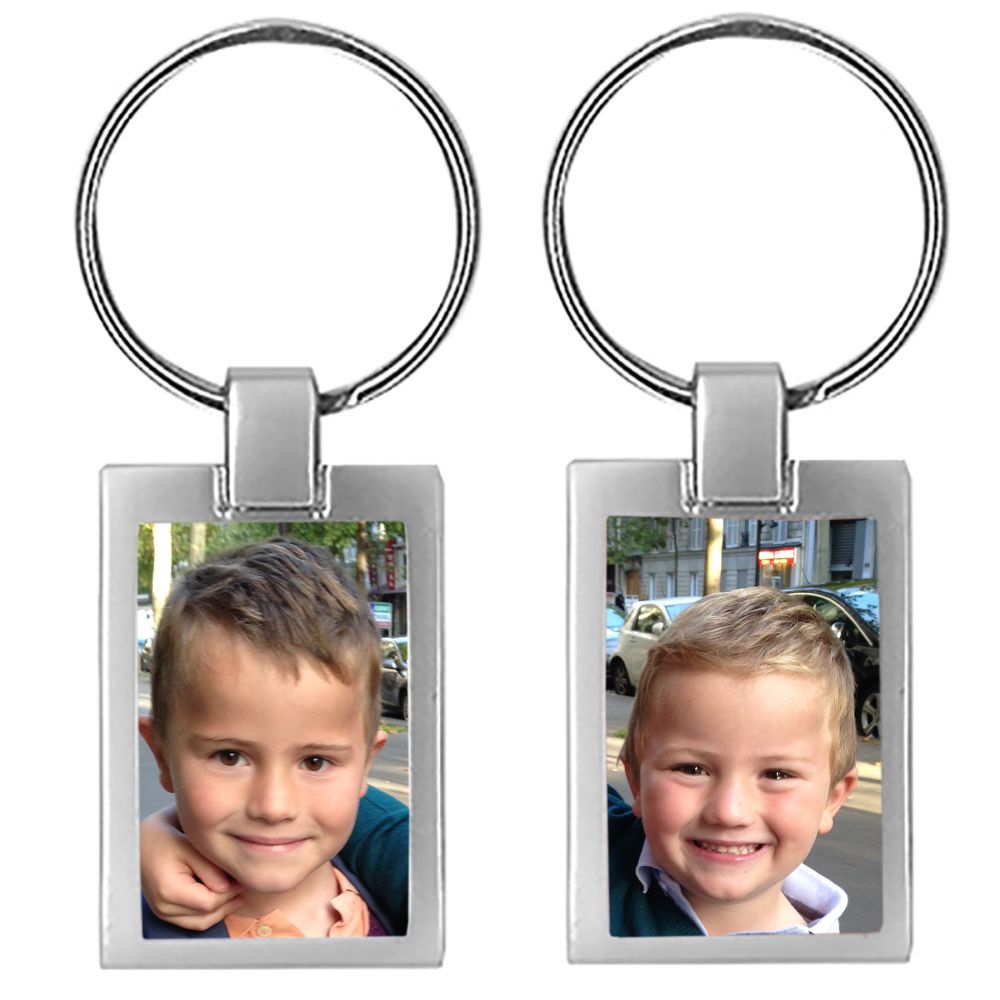 Printed photo keyring Printed photo keyring