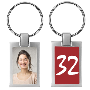 Birthday photo keyring Birthday photo keyring