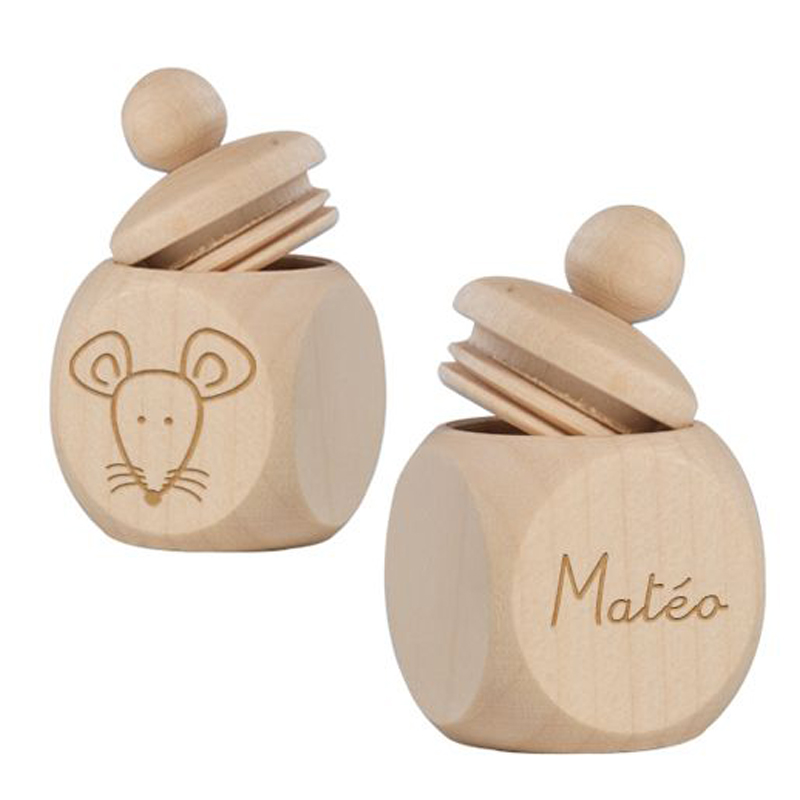 Boîtes à dent en bois Boîtes à dent en bois
