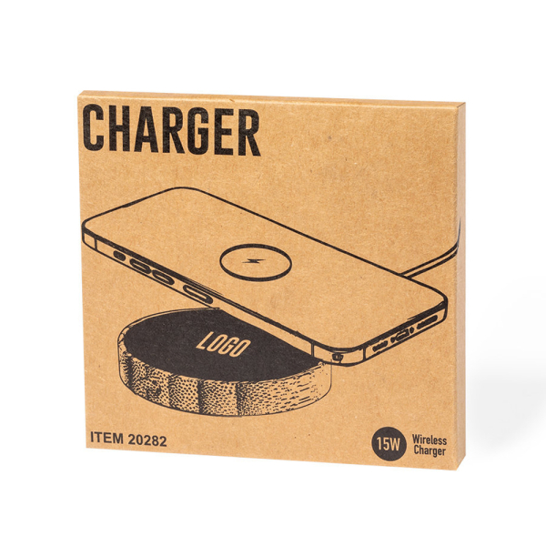 Chargeur rond lumineux 