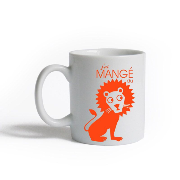 Tasse J'ai mangé du Lion