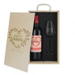 verre | coffret | bouteille