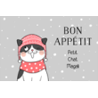 Chat bonneté