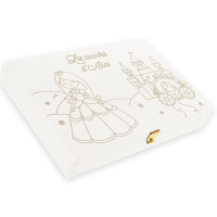 Coffret blanc personnalisé