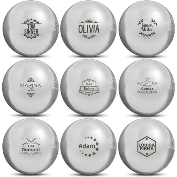 3 kpl 3 kpl henkilökohtaisia obut pétanque-boulesarjoja