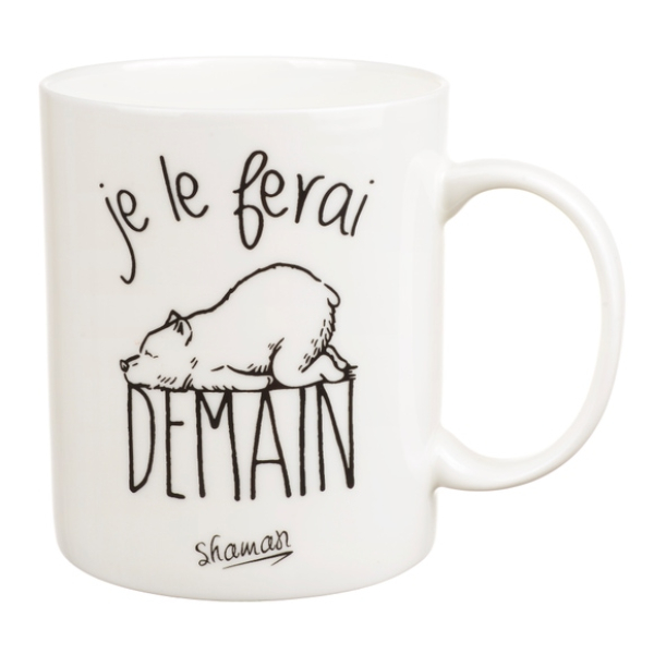 Tasse Je le ferai demain