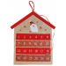 Calendrier de l'Avent en lin personnalisé