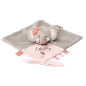 Doudou éléphant personnalisé Doudou éléphant personnalisé