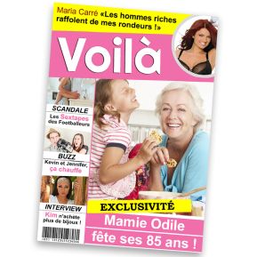 Fausse Une de magazine People Fausse Une de magazine People