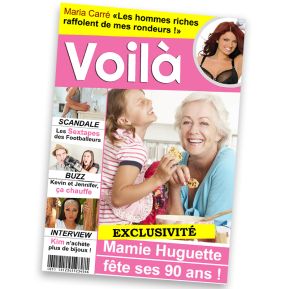 Fausse Une de magazine People