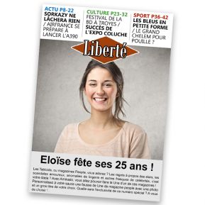 Fausse Une de journal d'actualité