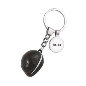 Porte-clés casque de moto gravé Porte-clés casque de moto gravé