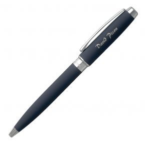 Stylo bille Christian Lacroix Chorus Bleu gravé