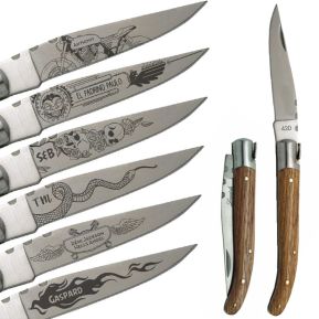 Couteau Laguiole personnalisé biker Couteau Laguiole personnalisé biker