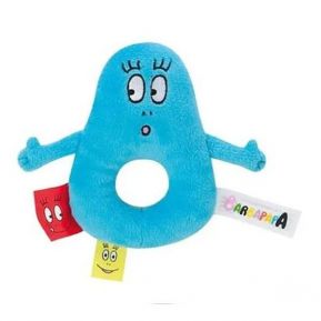 Anneau Hochet bleu Barbapapa Anneau Hochet bleu Barbapapa