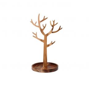Arbre à bijoux en bois Arbre à bijoux en bois