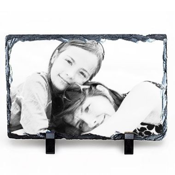 Ardoise rectangulaire photo artiste
