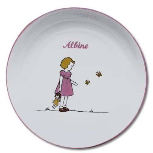 Assiette A Bouillie En Porcelaine Personnalisee Assiette A Bouillie En Porcelaine Personnalisee