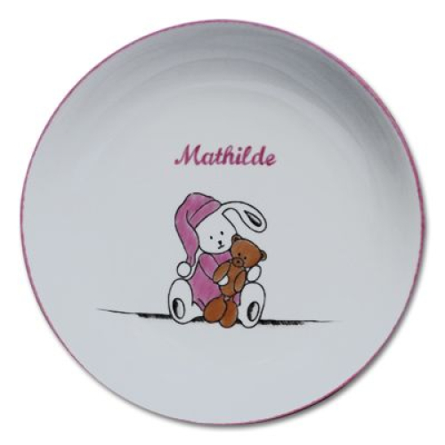 Assiette A Bouillie En Porcelaine Personnalisee Assiette A Bouillie En Porcelaine Personnalisee