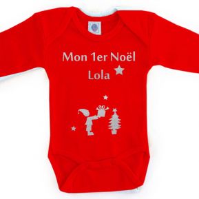 Body de Noël personnalisé