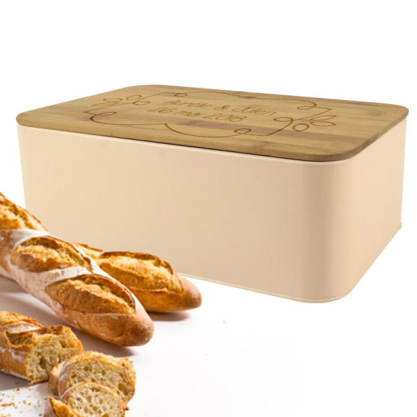 Boîte à pain personnalisée