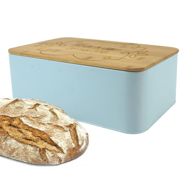 Boîte à pain personnalisée