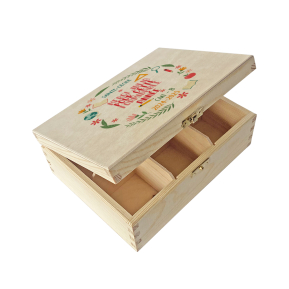 Coffret thé 6 compartiments Remerciement maîtresse Coffret thé 6 compartiments Remerciement maîtresse