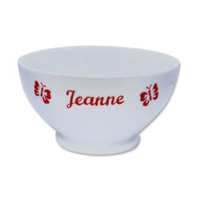 Bol en porcelaine personnalisé Bol en porcelaine personnalisé