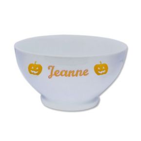 Bol d'Halloween en porcelaine personnalisé Bol d'Halloween en porcelaine personnalisé