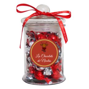 Bonbonnière étiquette de Noël personnalisée Bonbonnière étiquette de Noël personnalisée