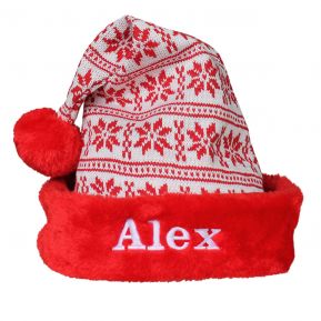 Bonnet De Noel Enfant Personnalise Avec Broderie