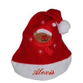 Bonnet de Noël enfant personnalisé