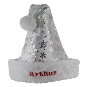 Bonnet de Noël enfant à flocons