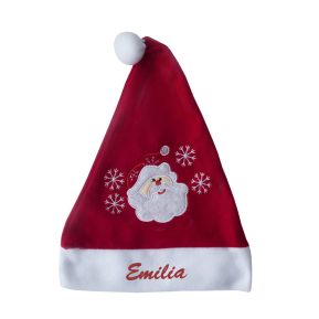 Bonnet de Noël enfant brodé prénom Bonnet de Noël enfant brodé prénom