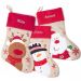 Bottes de Noël enfant personnalisés prénom