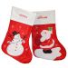 Bottes de Noël en feutrine douce