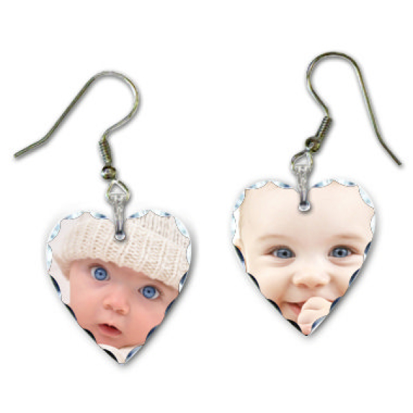 Boucles d'oreille coeur