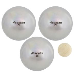Triplette de boules de pétanque personnalisées Triplette de boules de pétanque personnalisées