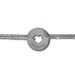 Bracelet chaine coeur ajouré