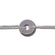 Bracelet chaine jeton ajouré