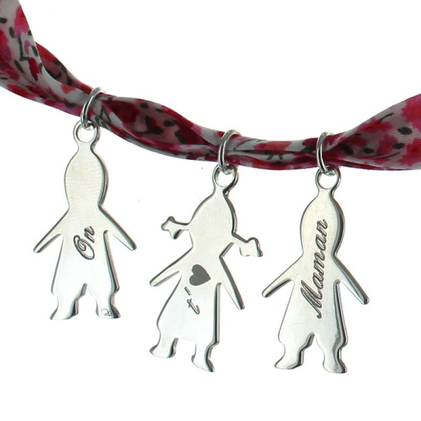 Médaille chérubin et cordon Liberty