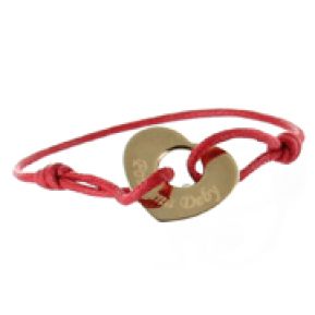 Bracelet coeur ajouré