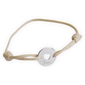 Bracelet enfant coeur ajouré