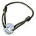 Médaille jeton avec étoile ajourée gravée