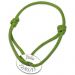 Bracelet jeton ovale personnalisé