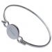 Bracelet jonc rond personnalisé