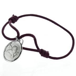 Médaille de baptême ange personnalisée