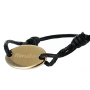 Bracelet ovale personnalisé