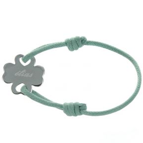 Bracelet joli trèfle personnalisé Bracelet joli trèfle personnalisé
