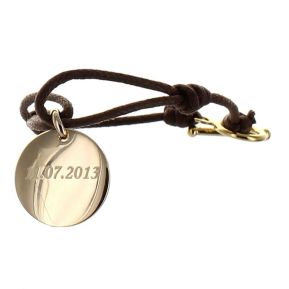 Bracelet rond gravé